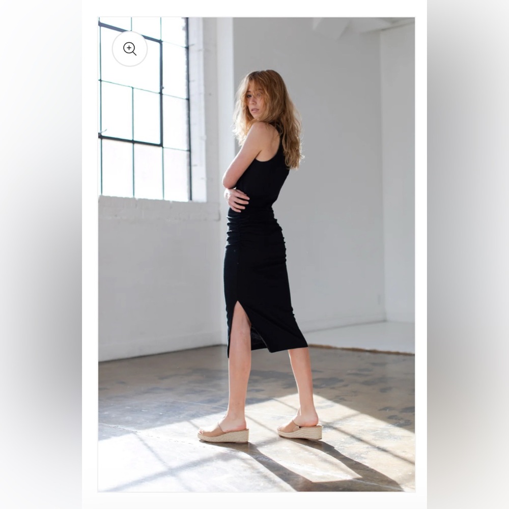 Elegant Black Asymmetrical Dress